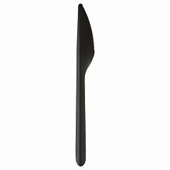 Нож одноразовый полипропиленовая 173мм черная, ПРЕМИУМ, ВЗЛП, ШК2352, 4031Ч фото