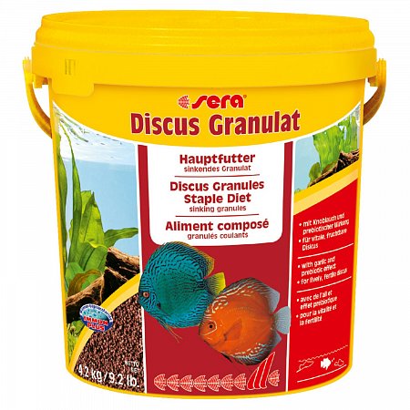 Сера Корм для дискусов в гранулах DISCUS GRANULAT 10 л 4,2 кг (ведро) фото