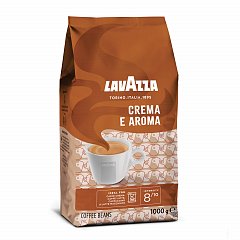 Кофе в зернах LAVAZZA "Crema E Aroma", 1000 г, 2444 фото