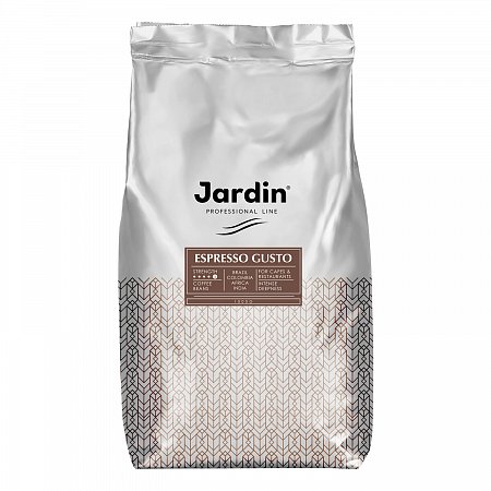 Кофе в зернах JARDIN (Жардин) "Espresso Gusto", натуральный, 1000 г, вакуумная упаковка, 0934-08 фото