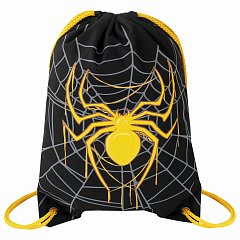 Мешок для обуви BRAUBERG PREMIUM, карман, подкладка, светоотражайка, 43х33 см, "Venomous spider", 271624 фото