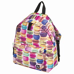 Рюкзак BRAUBERG, универсальный, сити-формат, разноцветный, Сладости, 20 литров, 41х32х14 см, 225370 фото