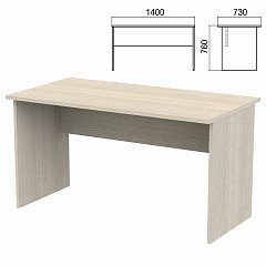 Стол письменный "Арго", 1400х730х760 мм, ясень шимо фото