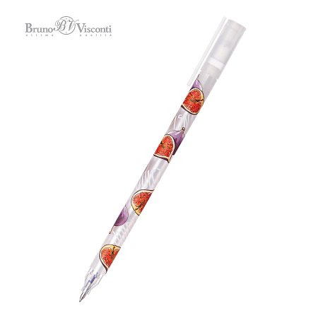 Ручка шариковая BRUNO VISCONTI UniWrite,СИНЯЯ,Fresh&fruity.Инжир,линия 0,4,20-0305/02 фото