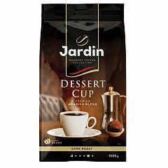 Кофе в зернах JARDIN "Dessert Cup" (Десертная Чашка), 1000 г, вакуумная упаковка, 1629-06 фото
