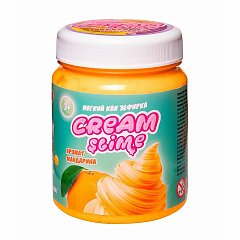 Слайм (лизун) "Cream-Slime", с ароматом мандарина, 250 г, SLIMER, SF02-K фото