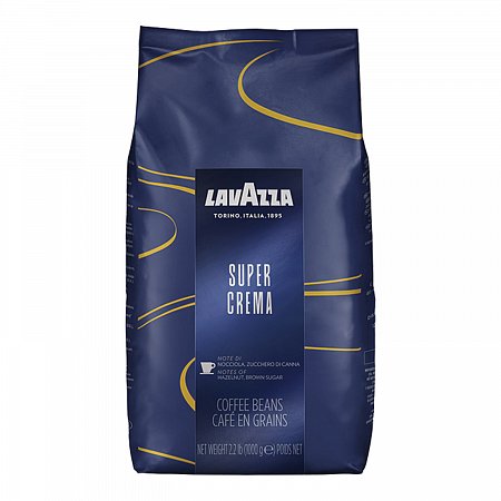 Кофе в зернах LAVAZZA "Espresso Super Crema", 1000 г, 4202 фото