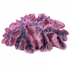 Коралл искусственный "Симфиллия", сине-фиолетовая, 170*130*65мм, Laguna фото