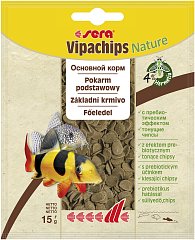 Сера Корм для сомов и донных рыб VIPACHIPS   15 г (пакетик) фото