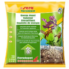 Сера Грунт для растений в аквариум FLOREDEPOT 2,4 кг /пакет/ фото
