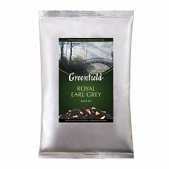 Чай GREENFIELD (Гринфилд) "Royal Earl Grey", черный с бергамотом, листовой, 250 г, пакет, 0975-15 фото