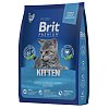 Brit Premium сухой корм для котят с курицей, 0,4 кг.