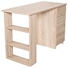 Стол письменный/компьютерный BRABIX "Scandi CD-016", 1100х500х750 мм, 4 ящика, дуб сонома, 641892, ЦБ013707-2