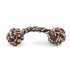 Игрушка для собак "Верёвка-плетеная гантель", 240мм, Triol фото