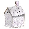 Картонный игровой развивающий домик-раскраска "Развивающий", высота 130 см, ЮНЛАНДИЯ, 880359