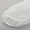 Халат одноразовый белый на липучке КОМПЛЕКТ 10 шт, XL, 110 см, резинка, 20 г/м2, СНАБ
