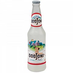 Игрушка для собак из винила "Бутылка - DogJoni", 240мм, Triol фото