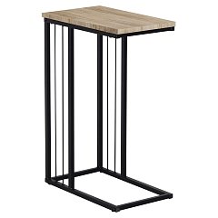Стол журнальный на металлокаркасе BRABIX "LOFT CT-002", 450х250х630 мм, цвет дуб натуральный, 641862 фото