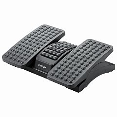 Подставка для ног BRABIX "Ultra 5" 43х32 см, массажер, регулировка угла наклона, 2 платформы, 533040 фото