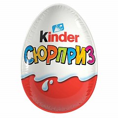 Шоколадное яйцо KINDER Surprise (Киндер Сюрприз), в ассортименте, 20 г, 77148592 фото