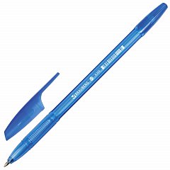 Ручка шариковая BRAUBERG "X-333", СИНЯЯ, корпус тонированный, узел 0,7 мм, линия письма 0,35 мм, 142828 фото