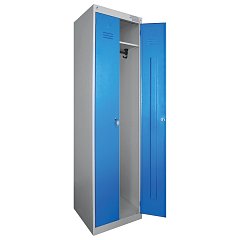 Шкаф металлический для одежды "ШРЭК-22-530", двухсекционный, 1850х530х500 мм, разборный фото