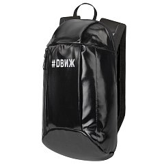 Рюкзак STAFF FASHION AIR компактный, блестящий, "DВИЖ", черный, 40х23х11 см, 270299 фото