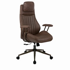 Кресло BRABIX PREMIUM "Arizona EX-573", синхромеханизм, искусственная замша, коричневый, 532944 фото