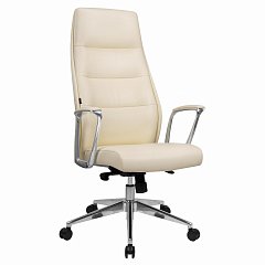 Кресло BRABIX PREMIUM ''Adept EX-752'', синхромеханизм, алюминий, экокожа, бежевое, 532931 фото