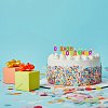 Свечи-буквы для торта на шпажках "С Днем рождения", 13 шт., 3 см, ЗОЛОТАЯ СКАЗКА, 591462