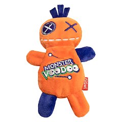 Игрушка для собак Кукла-Вуду оранжевая 17,5 см, серия MONSTER VOODOO, GiGwi фото