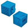 Тактильные кубики сенсорные игрушки развивающие с функцией сортера ЭКО 10 штук, ЮНЛАН, 664703