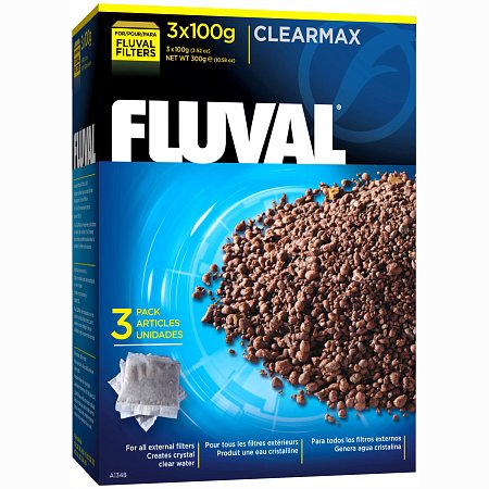 Наполнитель Fluval Clearmax 3х100 г удалитель фосфатов, нитратов и нитритов. A1348 фото