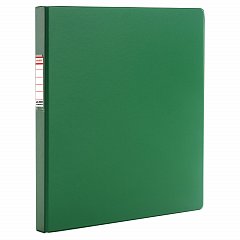 Папка с металлическим пружинным скоросшивателем BRAUBERG, картон/ПВХ, 35 мм, зеленая, до 290 листов, 228339 фото