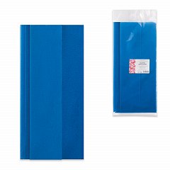 Скатерть одноразовая из нетканого материала спанбонд, 140х110 см, ИНТРОПЛАСТИКА, синяя фото