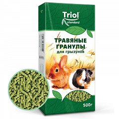 Корм Тriol Standard для грызунов "Травяные  гранулы", 500г, Triol фото