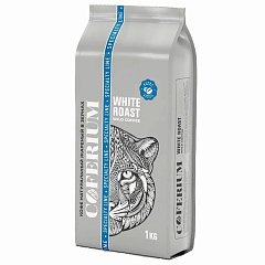 Кофе в зернах COFERIUM "WHITE ROAST", 1000г, вакуумная упаковка, 48007 фото