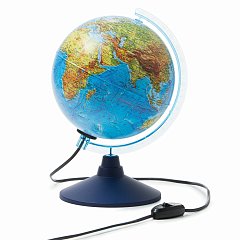 Глобус интерактивный + очки VR физический / политический Globen, 21см, с подсветкой, INT12100298 фото