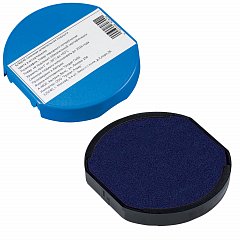 Подушка сменная для печатей ДИАМЕТРОМ 45 мм, синяя, для TRODAT 46045, 46145, арт. 6/46045, 80809 фото