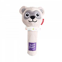 Игрушка для маленьких собак Мишка с пищалкой 15 см, серия SUPPA PUPPA, GiGwi фото