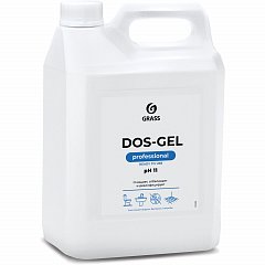 Средство для уборки санитарных помещений 5,3 кг GRASS DOS GEL, дезинфицирующее, концентрат, 125240 фото