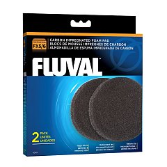 Губка угольная для фильтров Fluval FX4/FX5/FX6 (2 шт.) A249 фото
