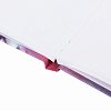 Скетчбук, белая бумага 120 г/м2, 145х203 мм, 80 л., резинка, твердый, BRAUBERG ART CLASSIC "Фламинго", 114584