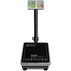Весы напольные MERTECH M-ER 335ACL-150.20 LCD (0,4-150 кг) дискретность 20 г, платформа 600x460 мм, со стойкой, 3117 фото