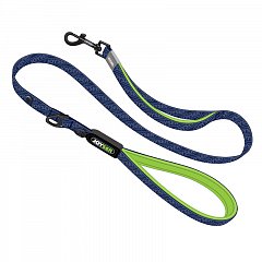 Поводок для собак JOYSER Walk Base Leash XL синий с зеленым фото