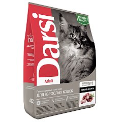 0,3 кг сухой корм для кошек, Adult Мясное ассорти фото