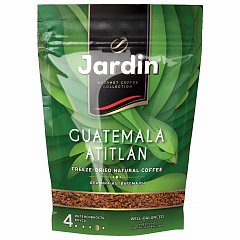 Кофе растворимый JARDIN "Guatemala Atitlan" ("Гватемала Атитлан"), сублимированный, 150 г, мягкая упаковка, 1016-14 фото