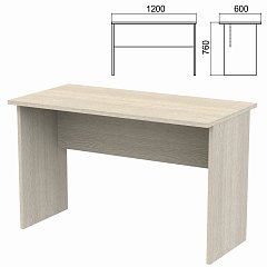 Стол письменный "Арго", 1200х600х760 мм, ясень шимо фото