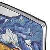 Блокнот А5 (143x210 мм), BRAUBERG VISTA "Van Gogh", под кожу, гибкий, срез фольга, 80 л., 112059