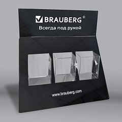 Подставка под письменные принадлежности BRAUBERG, 3 отделения, 34х35х14см, 505922 фото